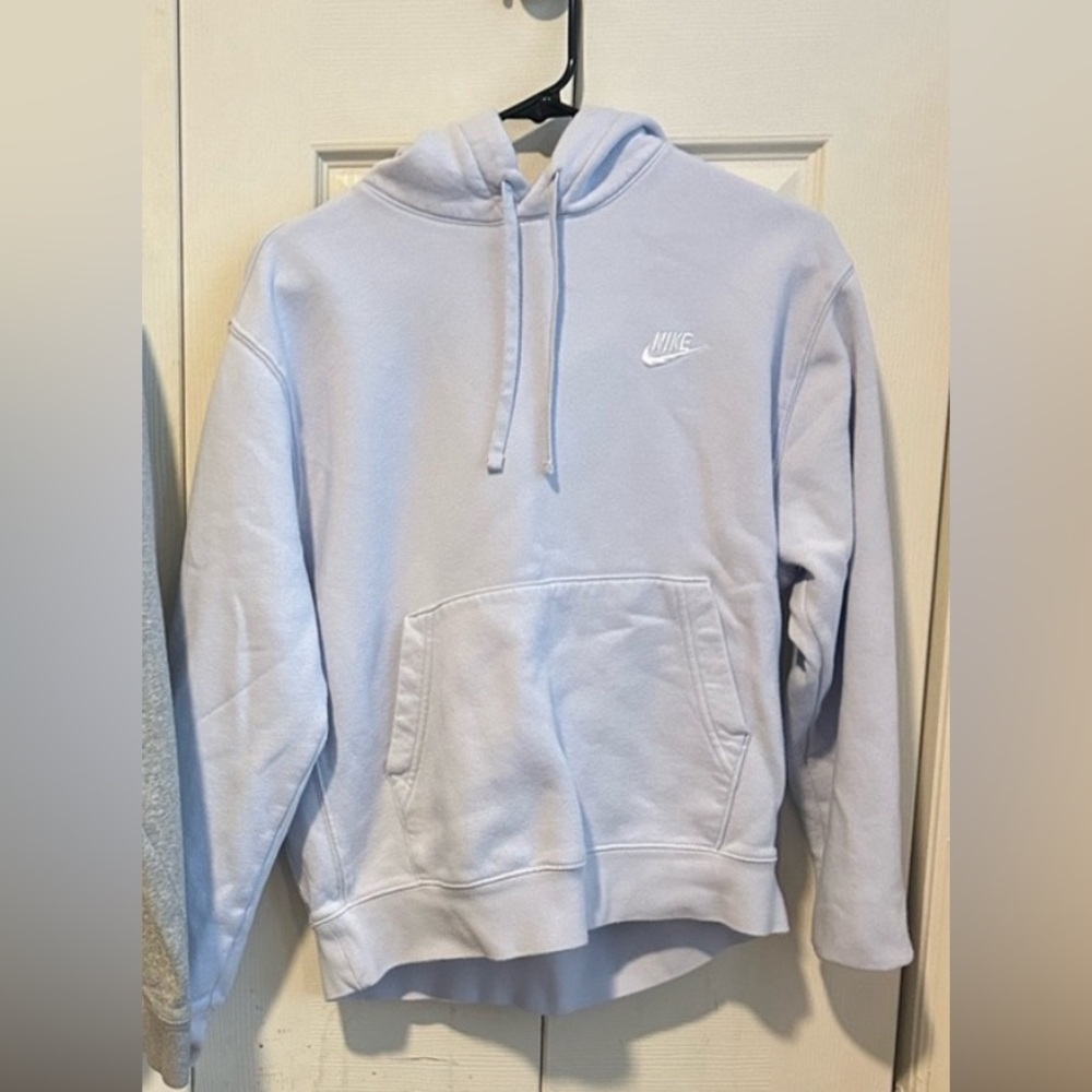 Light Blue Nike hoodie size M
